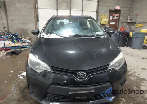 2014 Toyota Corolla Le z USA, uszkodzony, nr VIN 2T1BURHE4EC179979